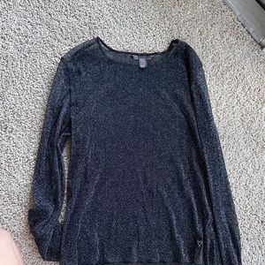 Sheer Victoria’s Secret long sleeve top